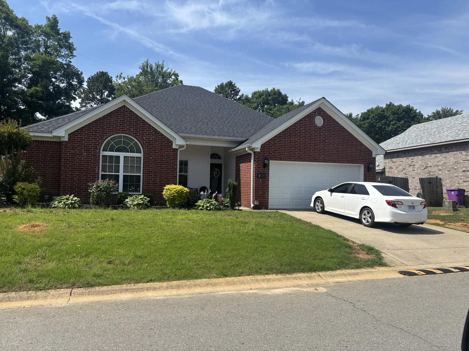 Completed residential roof by JAG Roofing